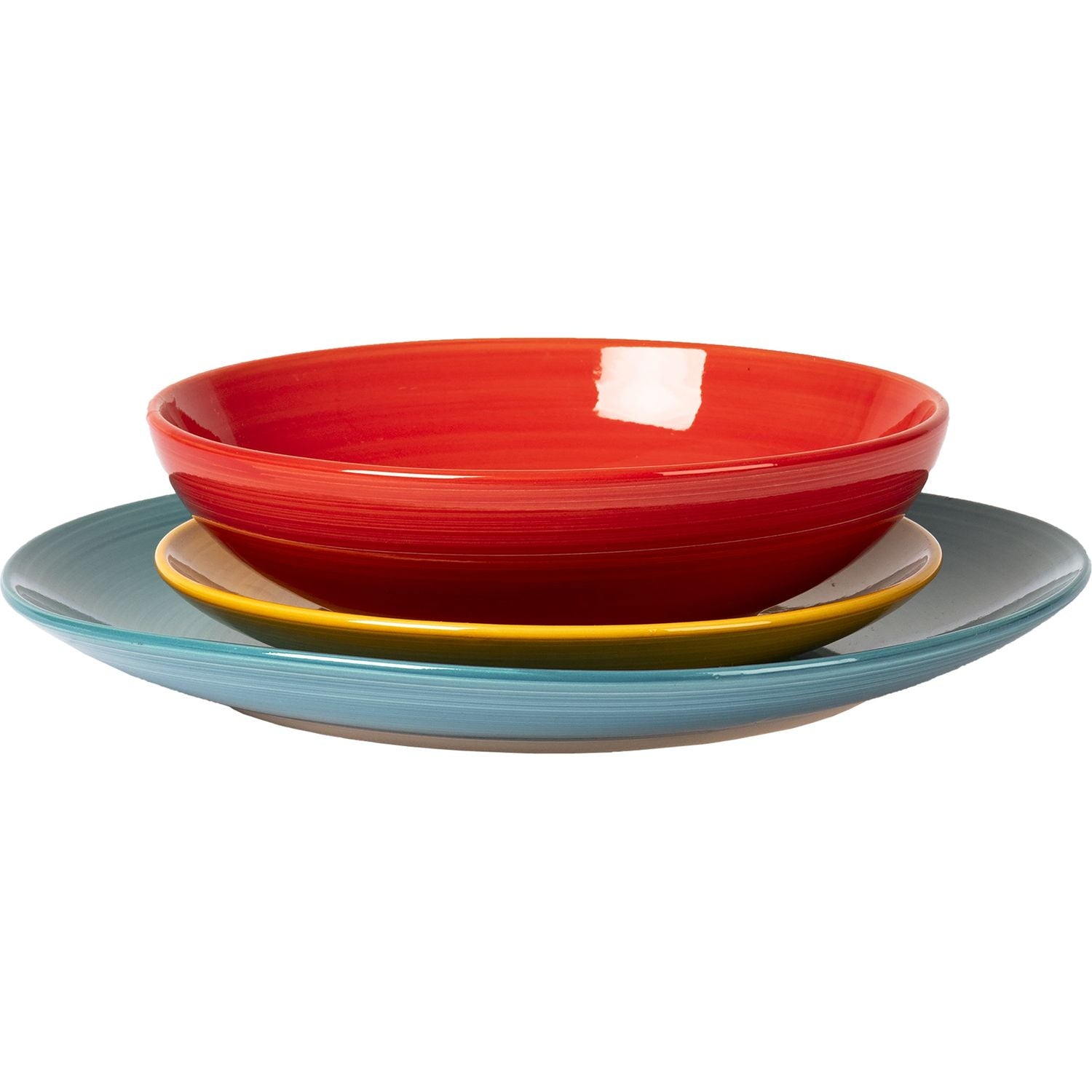GUSTO CASA - Servizio di piatti Tipika in stoneware 12 pezzi